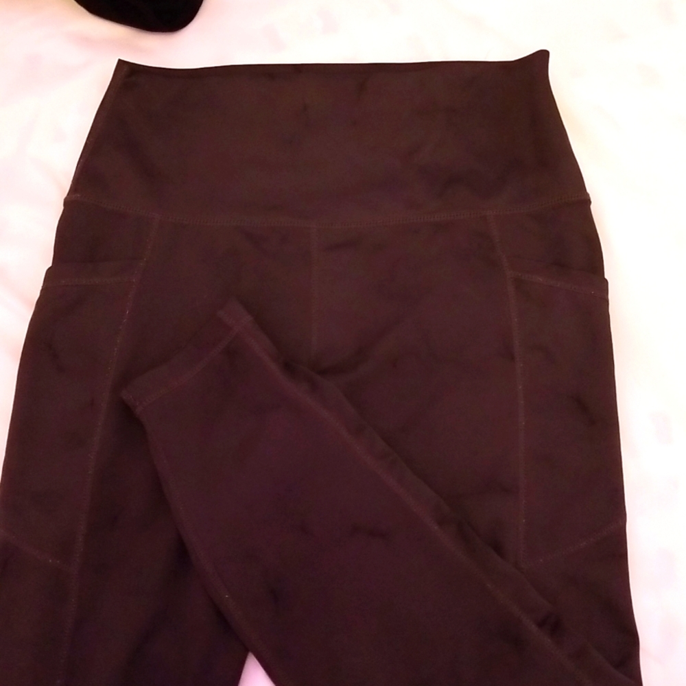 Womens Athletic Workout Leggings Size Large